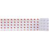 Dailylike Daily Like Nastro bies cotone rosso ribbon 3,5 cm x 7 m.