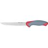 Clauss Coltello da Cucina T-18416, Lame rivestite al nitruro di Titanio, 16 cm, Grigio/Rosso
