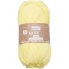Glorex 5 1004 01 - Cotone 100% cotone, versatile per lavori a maglia, uncinetto e artigianato, ottima qualità, morbido e lavabile, 50 g, ca. 170 m, giallo