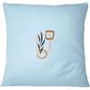 Bona Basics, Federa decorativa per cuscino, decorazione per la casa, per divano, caffetteria, dimensioni: 45 x 45 cm, colore: blu chiaro