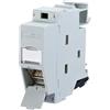 METZ CONNECT Btr Netcom - Presa di rete per montaggio su rail DIN CAT 6A, 270°