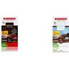 Kimbo Espresso Napoletano Formula Bar Cialde Compostabili ESE - 8 Pacchi da 15 Cialde & Decaffeinato, 8 Pacchi da 15 Cialde (Totale 120 Cialde)