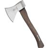 RUTHE Ascia spaccalegna 1000g | Ascia da spacco in acciaio forgiato | Accetta professionale con manico in legno di hickory | Scure spaccalegna da 1000 g