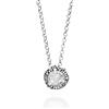 Giovanni Raspini / Perlage / collana con pendente shine mini / argento e zirconi - 11999