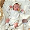 Anano Bambole Reborn Maschio Tutta In Silicone Morbido 45CM Bambola Neonato Reborn Che Sembra Verissimo Maschietto Bambolotto Reborns In Silicone Tutto Il Corpo (Moderno)