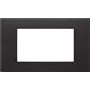 VIMAR Placca Linea 4 moduli Nero - 30654.02