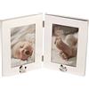 Bambino by Juliana - Cornice a doppia P, placcata S, 10,2 x 15,2 cm