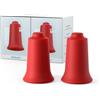 BellaBambi Set 2x BellaBambi coppetta original | Cupping massaggio a pressione Intense - ideale per sportivi (fascia, trigger points corpo intero) | Made in Germany | INTENSE - Rosso Rubino