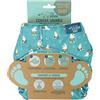 Feel Natural Olaf - Pannolino lavabile per neonati - Inserto assorbente cucito - adatto a neonati da 3 a 17 kg - protezione impermeabile per nascita, bambino riproducibile, igiene del bambino, apprendimento della