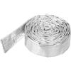 QUARKZMAN Guaina Termica in Alluminio 5/8 ID x 5.9Ft Guaina Termica in Alluminio Metallizzato in Fibre di Vetro per Cavi di Alimentazione Cavi Cablaggio Elettrico