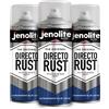JENOLITE Directorust Vernice Satinata | BLU ULTRAMARE | Vernice spray multisuperficie | Per l'uso su aperture in legno, metallo, plaspa, ceramiche e arrugginite | 3 x 400 ml (RAL 5002)