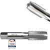 AM-Zerspanungstechnik Set di maschi per filettatura G1/2 | Filettatura Gas | Filettatura per tubi HSS | Filettatura Whitworth G | Maschio per filettatura con taglio singolo - G (BSP) 1/2