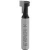 ENT 17736 Fresa per scanalature a T M6 mm in metallo duro, codolo (S) 8 mm, diametro (D1) 10,5 mm, D2 6,6 mm, NL1 7 mm, NL2 5.5 mm, Z1