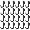 ULTECHNOVO Ganci Per Pannello Porta Utensili 30 Pezzi Ganci Appendiattrezzi Plastica Per Garage Mensole Officina Supporto Fai-Da-Te Carico 2.20Lb Organizzatore Strumenti