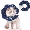 CENCERY Collare Donut per Gatti, Taglia S, Collare Regolabile per Recupero Post-operatorio, Previene leccate e graffi, Adatto per circonferenza collo 13-25 cm