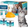 Woyamay Diffusore Feromoni per Gatti con 1 Diffusore + 2 Ricariche 48 ml, Calmante eTranquillante per Gatti, Antistress Gatto Fino a 60 Giorni