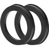 TUCKBOLD Anelli Centrici del Mozzo Ruota 2Pz OD78.1 ID57.1 Nero Plastica