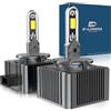 D-Lumina D1S LED Lampadine LED 170W 39000LM 600% Luminosità | Auto a Prova di Errore Canbus, Sostituisci Lampadine Allo Xeno HID OEM Plug and Play - 2 lampade