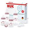 NUK First Choice Perfect Start Set Biberon | 0-6 Mesi | 4 x Biberon Anti-Colica (150 ml, 300 ml), 2 x Tettarelle, 1 x Succhietto First Choice, 1 x Scovolino per Biberon | Koala | 8 Pezzi