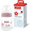 NUK First Choice Biberon | 0+ mesi | 150 ml | Biberon anti-colica | PP | Indicatore di controllo della temperatura | Koala | Confezione da 1