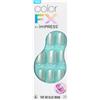 imPRESS KISS imPRESS Color FX 'After Hours' - Unghie Press-On Effetto Metal Chrome Magnetico. Colore Acquamarina forma squared. Senza Colla per un'Applicazione Istantanea e Tenuta Fino a 7 Giorni.