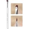 Albeaut Pennello per correttore, per trucco sotto gli occhi, piccolo angolato, pennello di precisione per sfumare il viso (eyeliner curvo 187)