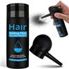 PAqcSAITE Fibre Capelli Nere con Applicatore Spray, Polvere Volumizzante per Capelli Diradati, Effetto Naturale Immediato, Adatte a Uomo e Donna