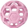 JW - Hol-ee Roller - Gioco per cani divertente e versatile - Palla di caccia per cani - Di stimolazione mentale - Taglia piccola - Diametro 7,5 cm - Colore rosa