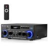 Romicta Amplificatore Audio Stereo 800W, Bluetooth 5.0, Lettore USB/SD, Radio FM, 2 Microfoni con Eco, Telecomando, per Home Theater e Hi-Fi