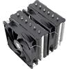 Thermalright Peerless Assassin 120 SE CPU Air Cooler, PA120 SE, 6 Tubi Di Calore Cpu Cooler, Doppia Ventola 120mm PWM, Coperchio Dissipatore in Alluminio, Per AMD AM4 AM5/Intel 1700/1150/1151/1200