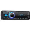 Chismos Autoradio Bluetooth,Chismos Stereo Auto 1 DIN Autoradio FM Radio Auto Lettore MP3 Supporta 2 USB/SD/Aux/Telecomando/Ricarica rapida, supporto iOS/Android (Non ha RDS/CD)