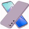 EASSGU Custodia per Samsung Galaxy S20 (6.2 Inches), Cover Morbida in Silicone TPU - Erba Viola