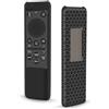 Hydream Custodia in Silicone per Samsung 2023 SolarCell BN59-01432A BN59-01432J BN59-01455E Series Telecomando Guscio Protettiva Cover Cassa Copertura per Samsung Solare TM2360E TM2361E OLED TV Remote (Nero)