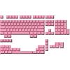 Ranked Copritasti Premium Vuoti Blank Keycaps | PBT spesso 1,4 mm | Profilo Cherry per Tastiera Meccanica (Prism Pink, 139 Tasti)