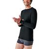 Damart T-Shirt a Maniche Lunghe, in Thermolactyl Felpato e Spazzolato, Nero, XL