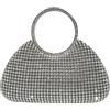 CORIOS Borsetta da Sera da Donna Strass Clutch Borsa Scintillante Pochette Piccolo con Catena Formale Elegante Borsa a Spalla a Tracolla per Cerimonia Ballo Cocktail Festa Oro