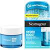 Neutrogena Hydro Boost Crema viso acqua gel con acido ialuronico e senza olio, per pelli normali e miste, 50 ml.
