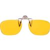 PRISMA BlueLightProtect Computer Glasses Clip-ON - 'Lite' - for Glasses Wearer - Excellent Protection Against Blue Light - for PC&TV