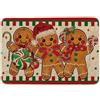 Artoid Mode Gingerbreatmann Cookie Lollipop - Zerbino natalizio, decorazione stagionale, per interni ed esterni, 40 x 60 cm