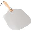 Blackmoor 65369 Pala per pizza con manico staccabile, paletta da 30,5 x 30,5 cm con manico pieghevole/pala da forno in alluminio per pizza fatta in casa, pane, torte