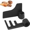 BakeWhiz Confezione da 2 lame di ricambio per macchina del pane Panasonic, antiaderenti, rivestite in teflon piatte e segali, accessori compatibili con SD255/SD256/SD257/SD2501/SDZB2502/SDZB2512/SDZX2522