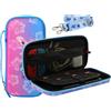 PERFECTSIGHT Switch Carrying Case for Nintendo Switch OLED, Cute Portable Travel Switch OLED Carry Case with Adjustable Shoulder Strap, Inner Protective Storage Bag for NS Console & Accessories (S&A)