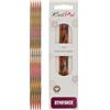 KnitPro, Set di Ferri per lavori a Maglia, in Legno, 15 cm x 3 mm, Multicolore (Mehrfarbig)