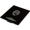 MasterChef Bilancia Cucina Digitale, Pesa Cucina Elettronica per Alimenti, in Grammi e Once (Limite di 5 kg), con Funzione Tare, Vetro temperato, Spegnimento Automatico, Professionale, Nera
