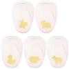 Vaessen Creative Fustellatrice per Carta Set 5 pz-Animali delle Fattoria di 2,5 x 2 cm-Accessori per Fai da Te, Scrapbooking e Biglietti, Bianco-Oro, 5 unità