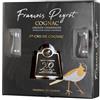 PEYROT Grande Champagne Carafe XO Special Pack + 2 bicchieri logati Peyrot