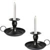 Rieoany Set di 2 Portacandele, Portacandele da Tavolo, Ideali per Caminetti, Matrimoni, Feste Ed Eventi Speciali, per Soggiorni e Tavoli Decorativi, per Ogni Occasione