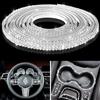 FENGCHUANG Adesivo per Auto con Strass Adesivo in Cristallo Strass Autoadesivo Lungo 6 m Adesivi per la Decorazione Dell'auto Per Auto Cellulare Artigianato Decorazioni Regalo ecc (Bianco)