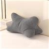 Aarcyye Cuscino per Ossa da Lettura, Cuscino da Lettura, Cuscino Cervicale Ergonomico per Rilassarsi, Cuscino da Viaggio con Struttura, Supporto Flessibile per Libri, E Book, per Camera da Letto(Grigio)
