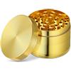 LIHAO2"(50mm) Grinder Spezie Erbe in 4 Pezzi Tritino in Metallo，d'oro
